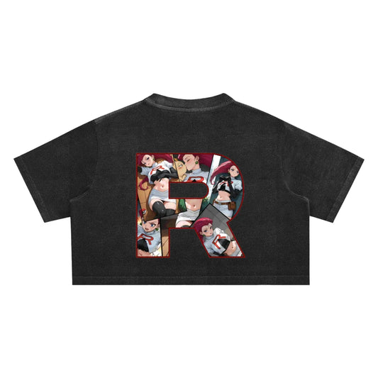 Team Rocket Jessie Crop Top