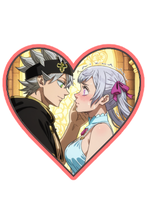 Asta + Noelle Sticker Black Clover